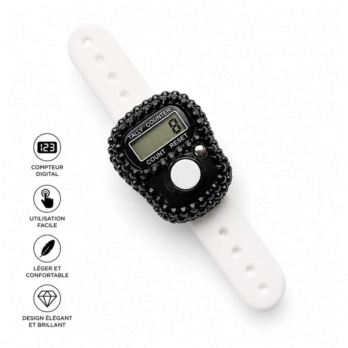 Bague Tasbih Digital — Compteur de Dhikr